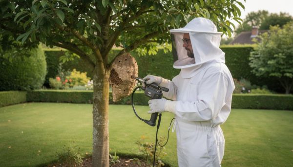 Destruction du nid de frelon : la méthode efficace pour votre sécurité