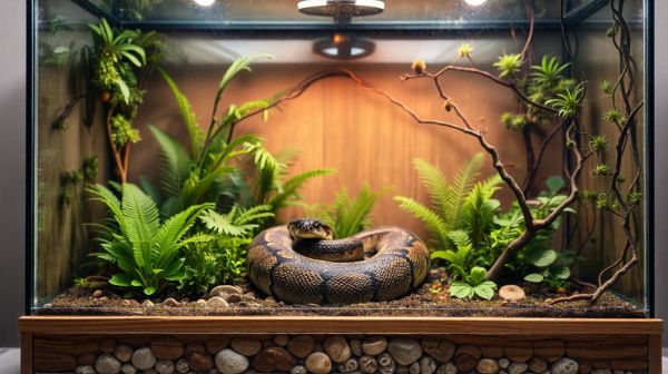 Top conseils pour accueillir un python royal dans un terrarium