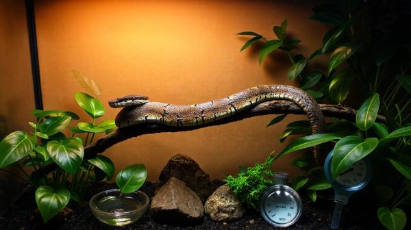 Top conseils pour accueillir un python royal dans un terrarium